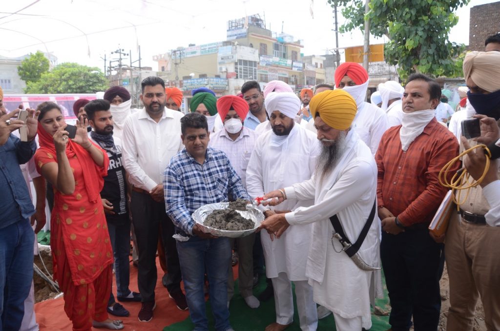 Inauguration of Beautification by Bhai Amreek Singh Ji Kathavachak